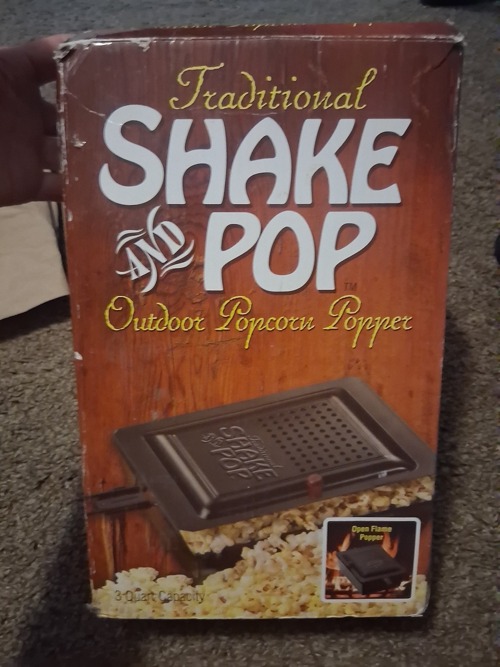 Traditional Outdoor Popcorn Popper
